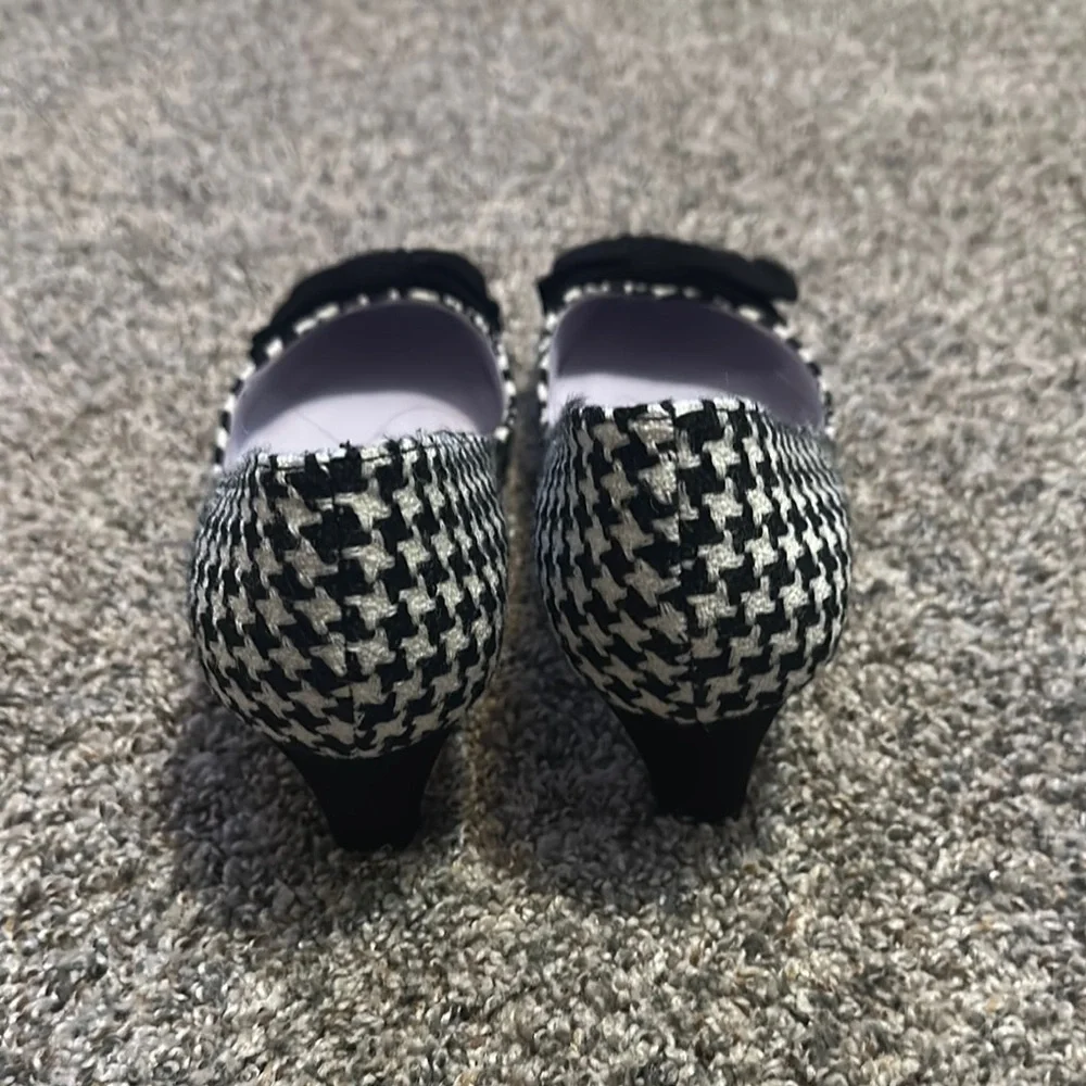 Johnston & Murphy houndstooth black